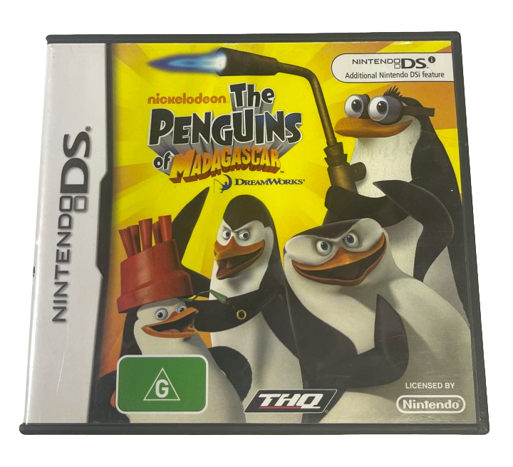The Penguins of Madagascar DS 2DS 3DS Game *Complete* (Pre-Owned)