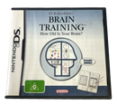 Brain Training Nintendo DS 2DS 3DS Game *Complete* (Pre-Owned)