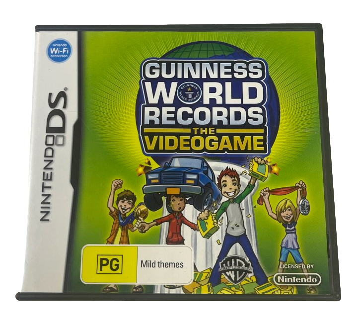 Guinness World Records The Video Game Nintendo DS 2DS 3DS Game *Complete* (Pre-Owned)