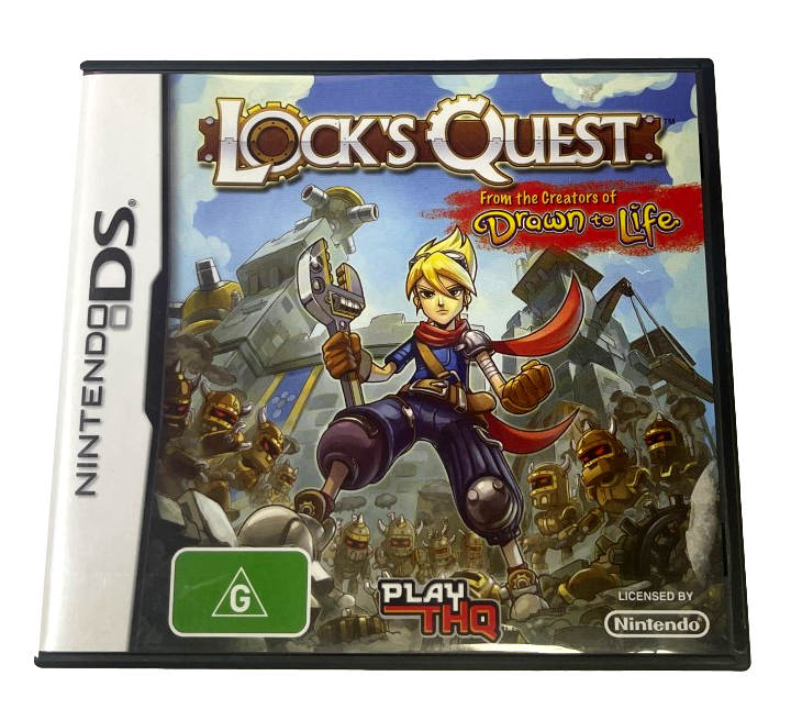 Lock's Quest DS 2DS 3DS Game *Complete* (Pre-Owned)