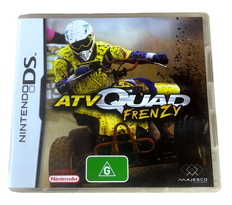 ATV Quad Frenzy DS 2DS 3DS Game *Complete* (Pre-Owned)