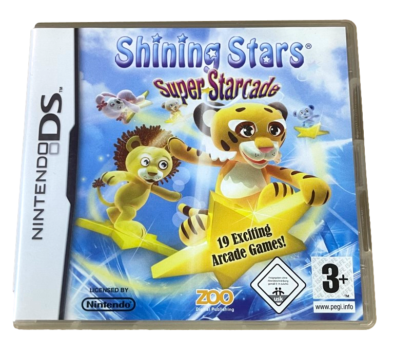 Shining Stars Super Starcade DS 2DS 3DS Game *Complete* (Pre-Owned)
