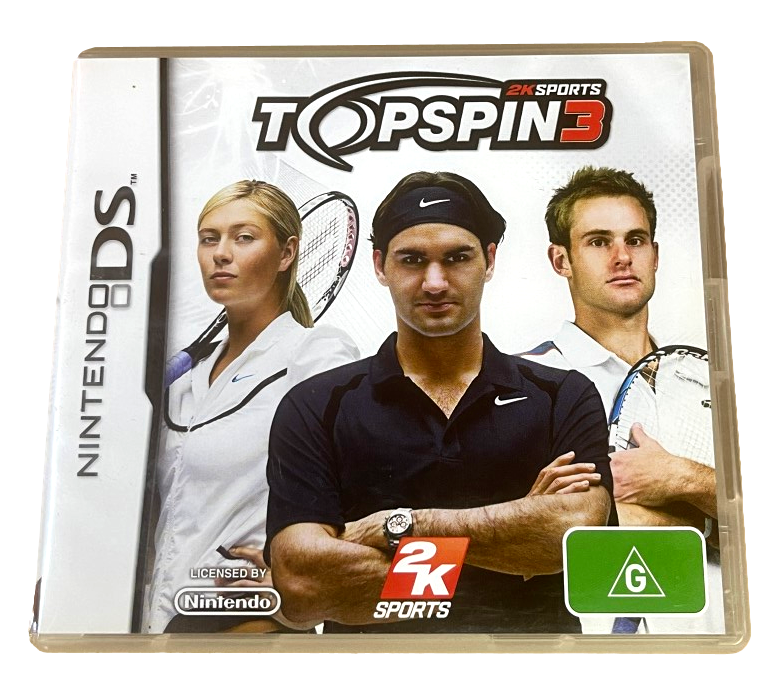Top Spin 3 DS 2DS 3DS Game *Complete* (Pre-Owned)