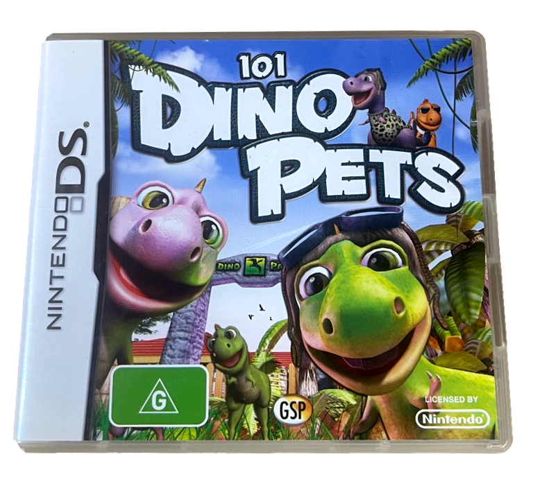 101 Dino Pets Nintendo DS 2DS 3DS Game *Complete* (Pre-Owned)