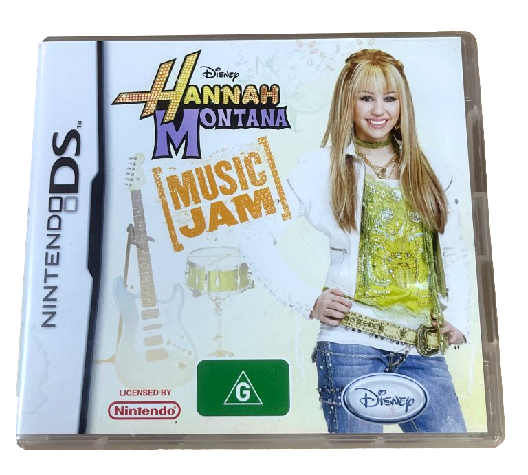 Hannah Montana Music Jam DS 2DS 3DS Game *Complete* (Pre-Owned)