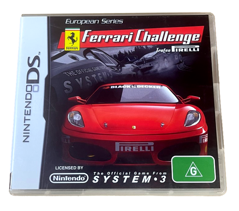 Ferrari Challenge DS 2DS 3DS Game *Complete* (Pre-Owned)