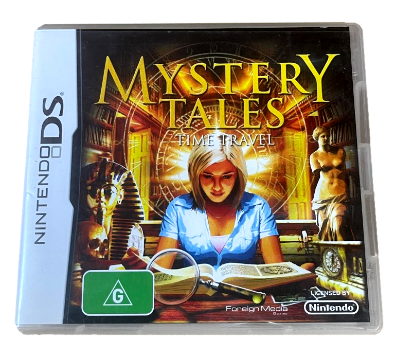 Mystery Tales Time Travel Nintendo DS 2DS 3DS Game *Complete* (Pre-Owned)