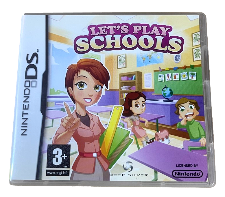 Let's Play Schools DS 2DS 3DS Game *Complete* (Pre-Owned)