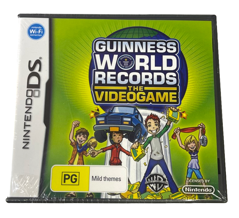 Guinness World Records Nintendo DS 2DS 3DS Game *Sealed*