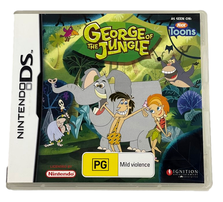 George of the Jungle Nintendo DS 3DS Game *Complete* (Pre-Owned)