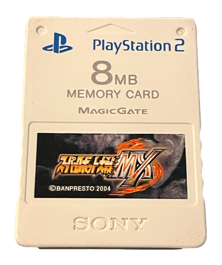 Super Robot Wars MX Magic Gate Sony PS2 Memory Card PlayStation 2 8MB (Preowned)
