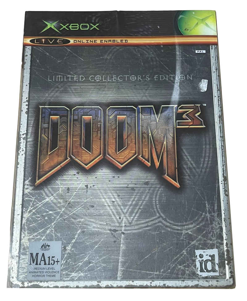 Doom 3 XBOX Original PAL *Complete* Collector's Edition Steelbook (Preowned) - Games We Played
