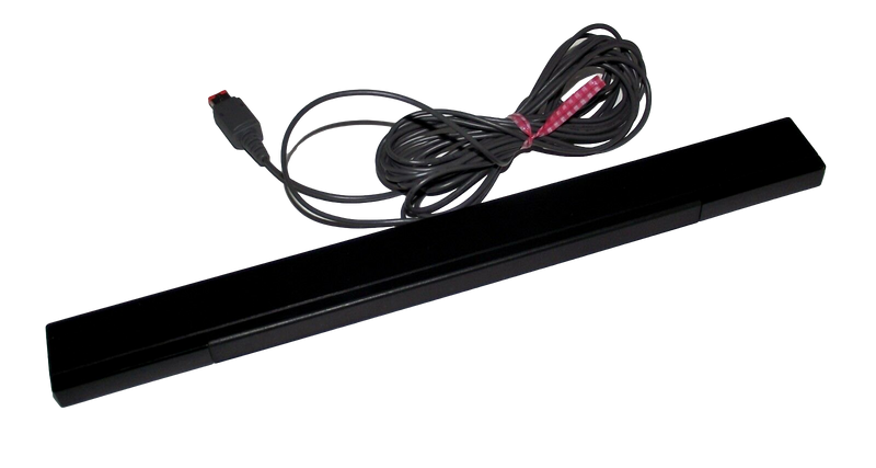 Genuine Black Nintendo Wii Sensor Bar (RVL 014) Wii U Compatible (Preowned)