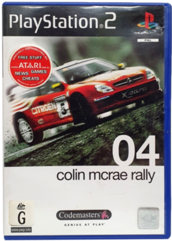 Colin McRae Rally 04 PS2 PAL *Complete* (Pre-Owned)