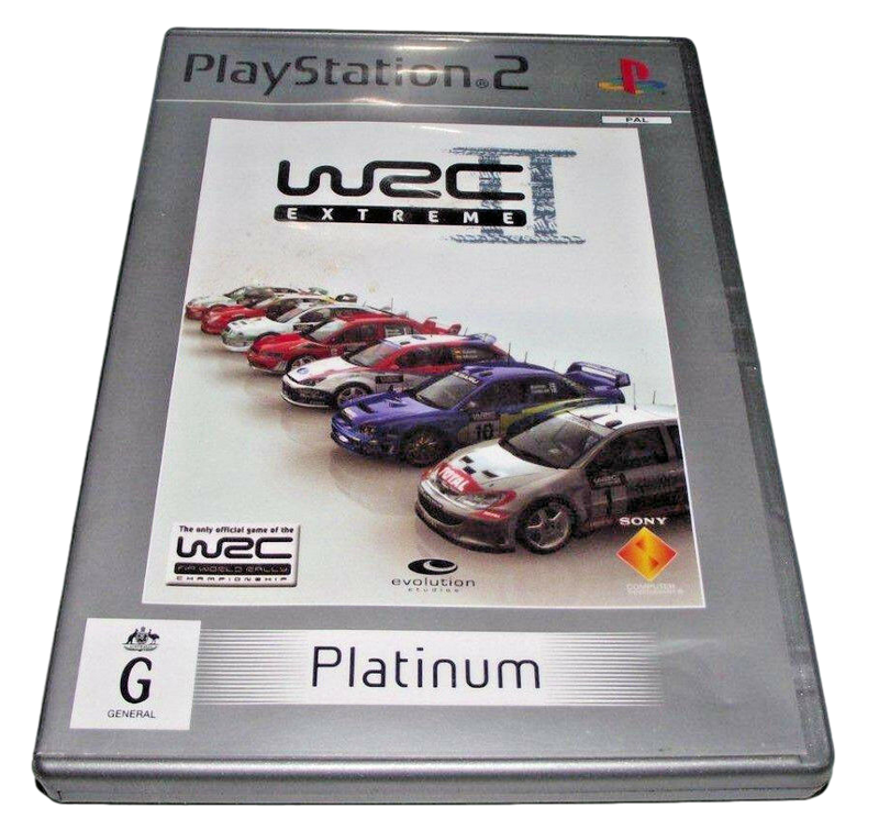 WRC II Extreme PS2 (Platinum) PAL *Complete* (Preowned)