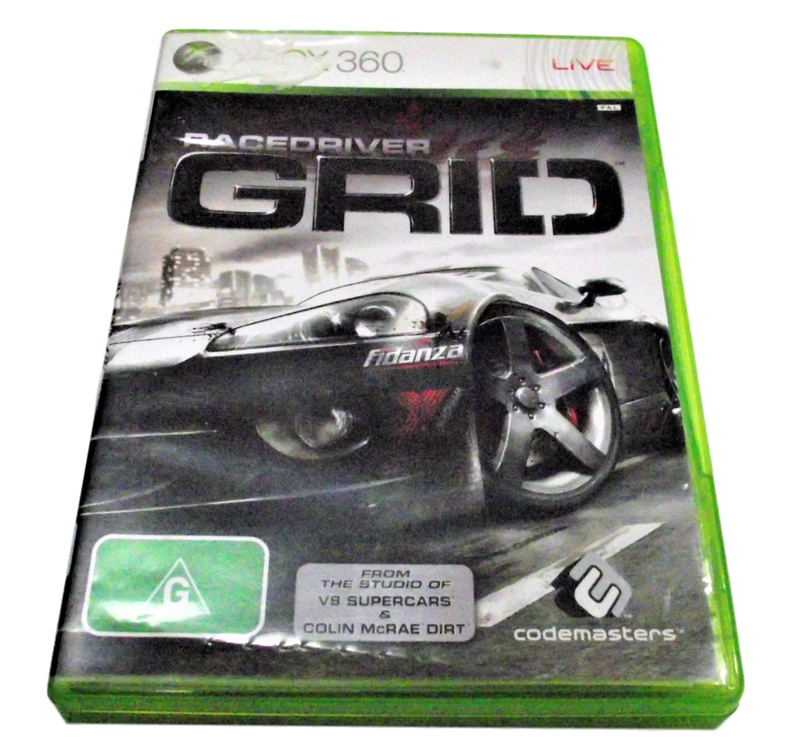 Racedriver Grid  XBOX 360 PAL XBOX360 (Preowned)