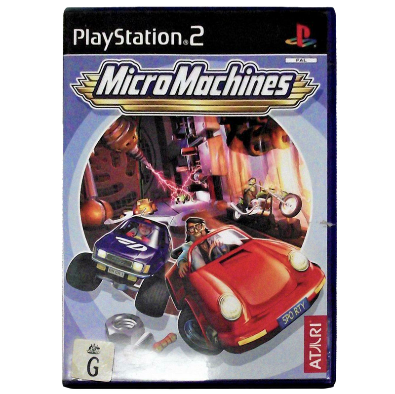 Micro Machines PS2 PAL *Complete* (Pre-Owned)