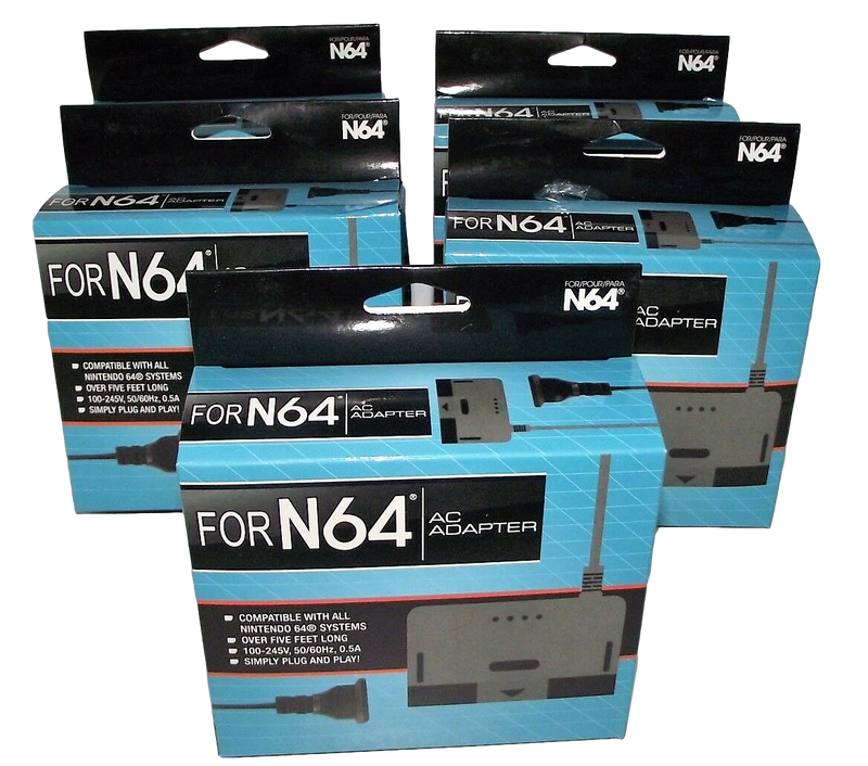 5 x Brand New Aftermarket Power Supply for Nintendo 64 N64 Australian Plug - Games We Played