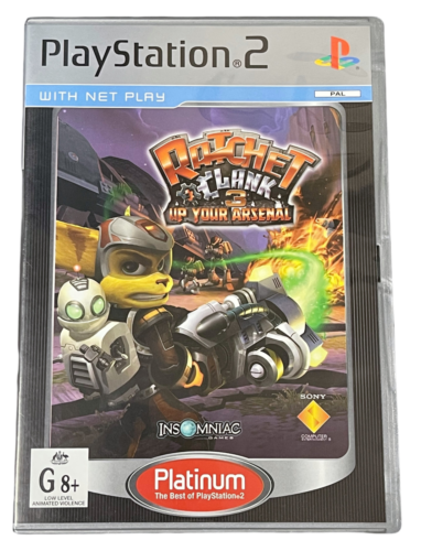 Ratchet and Clank 3 Up Your Arsenal PS2 (Platinum) PAL *No Manual* (Preowned) - Games We Played