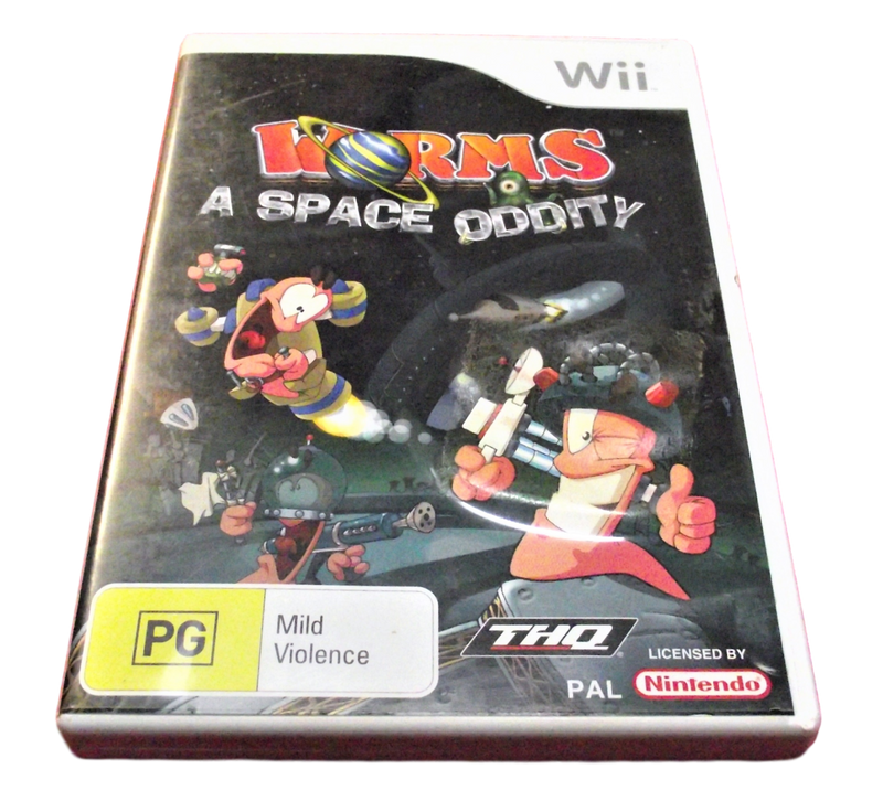 Worms: A Space Oddity Nintendo Wii PAL *Complete* (Pre-Owned)