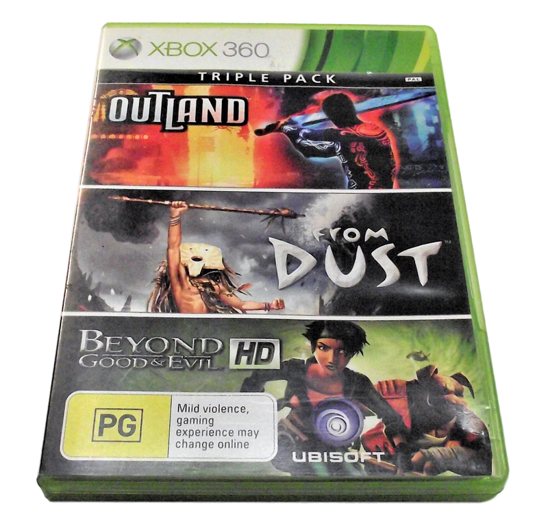 Outland/From Dust/Beyond Good and Evil HD XBOX 360 PAL (Preowned)