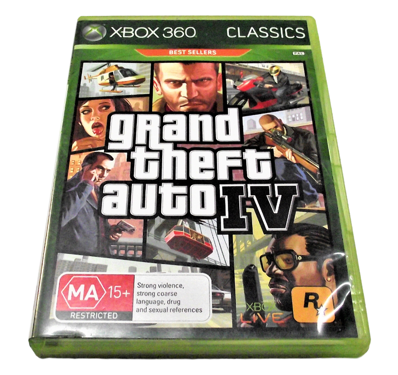 Grand Theft Auto IV XBOX 360 PAL (Preowned)