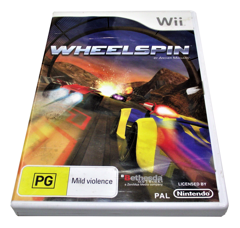 Wheel Spin Nintendo Wii PAL *No Manual* Wheelspin (Preowned)