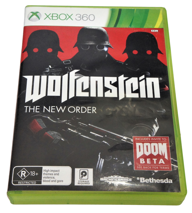 Wolfenstein: The New Order XBOX 360 PAL (Preowned) - Games We Played