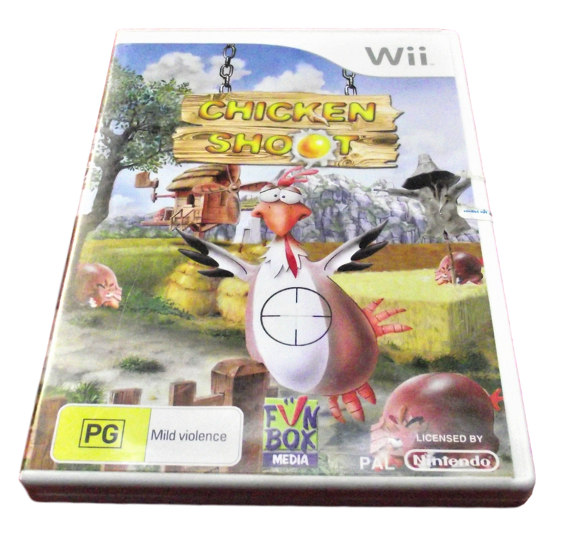 Chicken Shoot Nintendo Wii PAL *Complete*(Preowned)