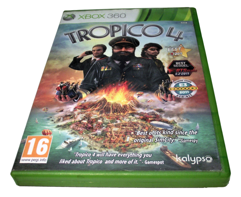 Tropico 4 XBOX 360 PAL (Pre-Owned)
