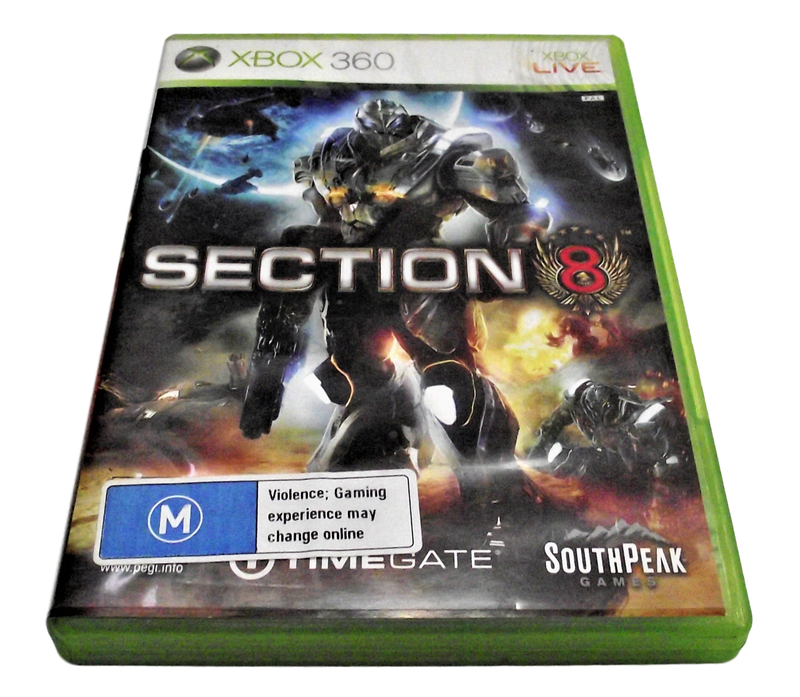 Section 8 XBOX 360 PAL (Preowned)
