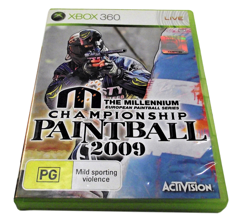 Millennium Championship Paintball 2009 XBOX 360 PAL (Pre-Owned)