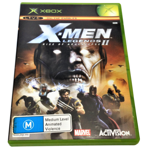 X-Men Legends II: Rise Of Apocalypse XBOX Original PAL *Complete* (Preowned) - Games We Played