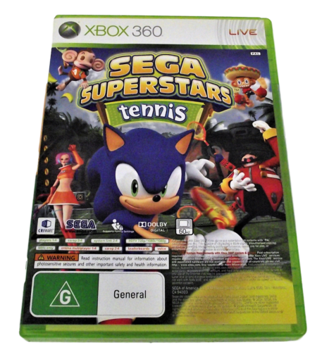 Sega Superstars Tennis / XBox Live Arcade XBOX 360 PAL (Preowned)