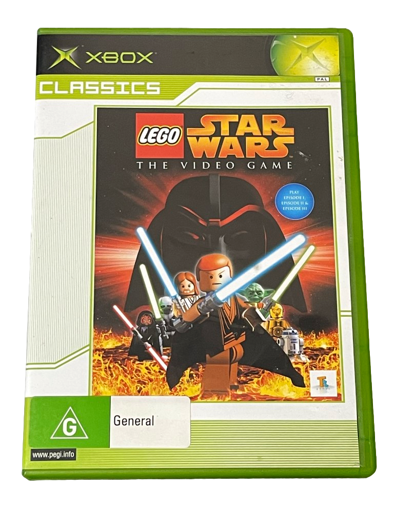 Lego Star Wars The Video Game XBOX (Classics) PAL *Complete* (Pre-Owned)