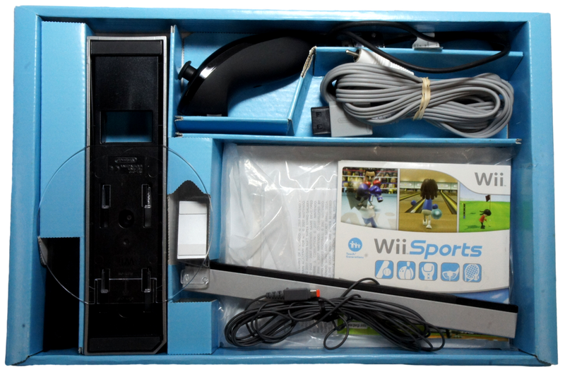 Limited Edition Black Wii + Wii Sports In Original Box (Preowned)