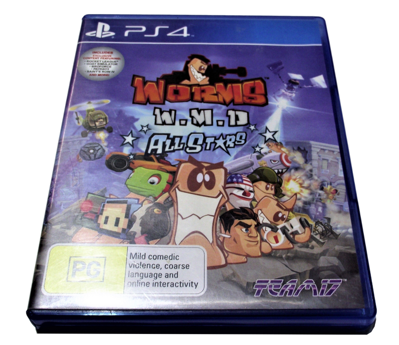 Worms W.M.D All Stars Sony PS4 Playstation 4 (Pre-Owned)